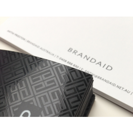 Laminated Business Cards with Spot UV (500) $375