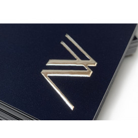 Business Cards Raised Foil Gold | Silver on Velvet (250) $390