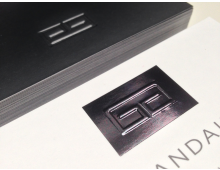 Embossed & Laminated Business Cards (500) $375