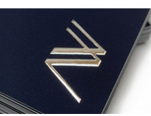 Business Cards Raised Foil Gold | Silver on Velvet (250) $390